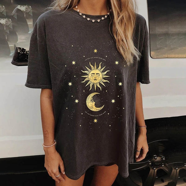 T Shirt Duo Lune Soleil Douces Energies Douces nergies