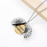 Collier Soleil<Br/> Tournesol (Argent)